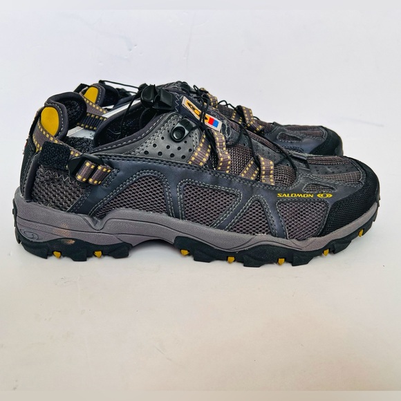 Salomon Techamphibian Water Shoes Men’s 11 NWT Black Gray - Picture 4 of 12